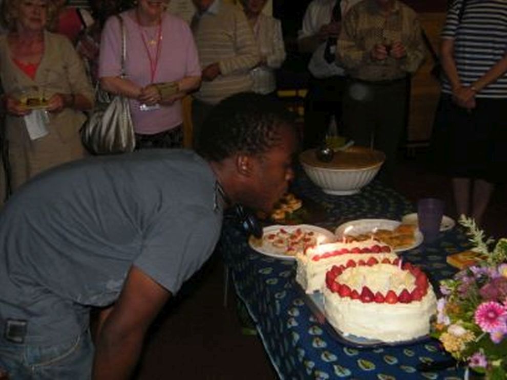 Ten Year Celebration Cake