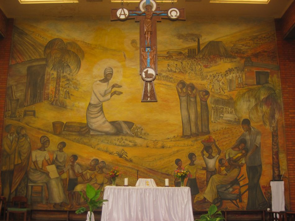 Church interior Lubumbashi Church interior Lubumbashi