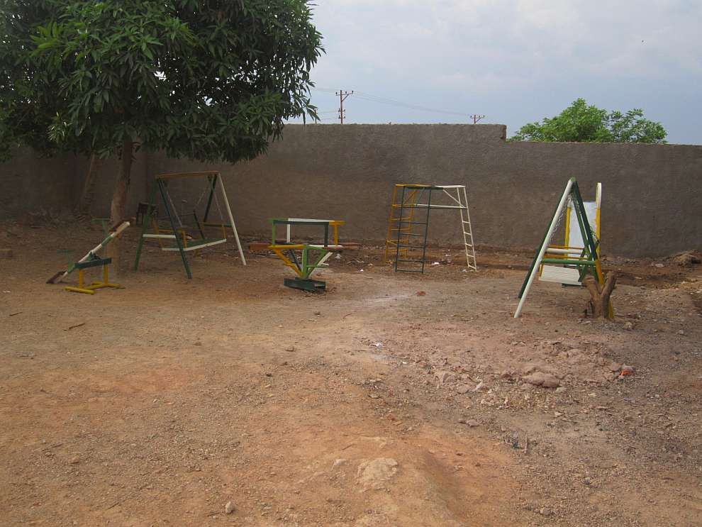 Playground Walls Completed Playground Walls Completed
