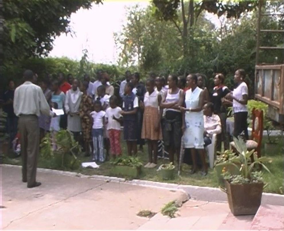 Choir Rehearsing