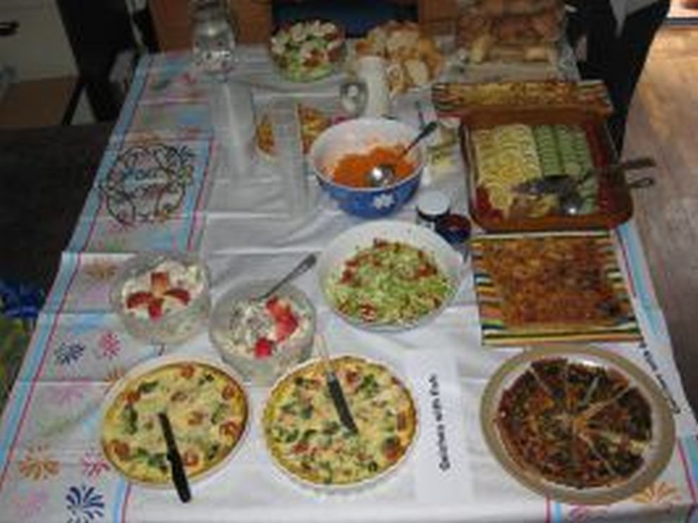 Support Group Lunch Salads Support Group Lunch Salads