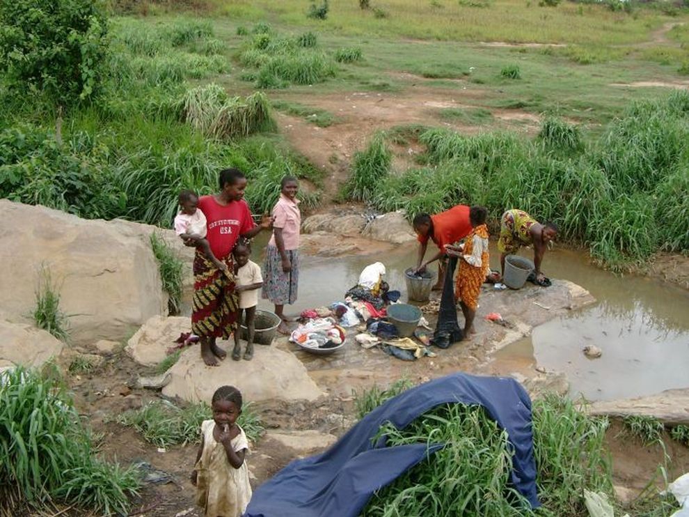 Washing Facilities Outdoors