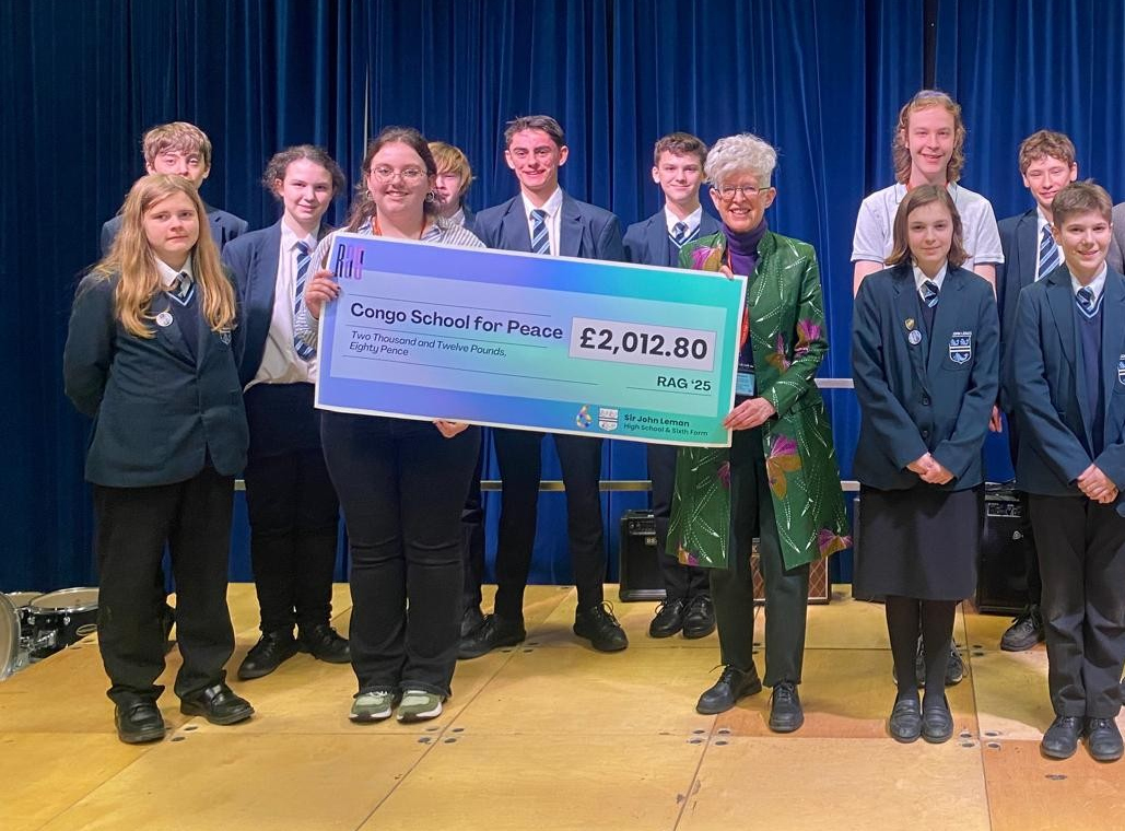 Sir John Leman High School Rag Week Funds Raised